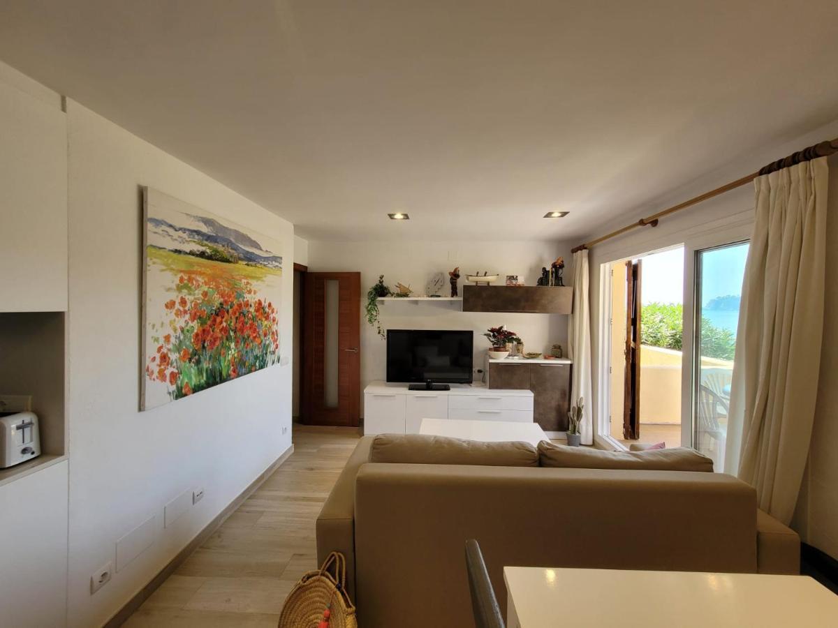 Playa Canadell Mar P Primera Linea De Mar Con Terraza 卡莱利亚德帕拉弗鲁赫尔 外观 照片